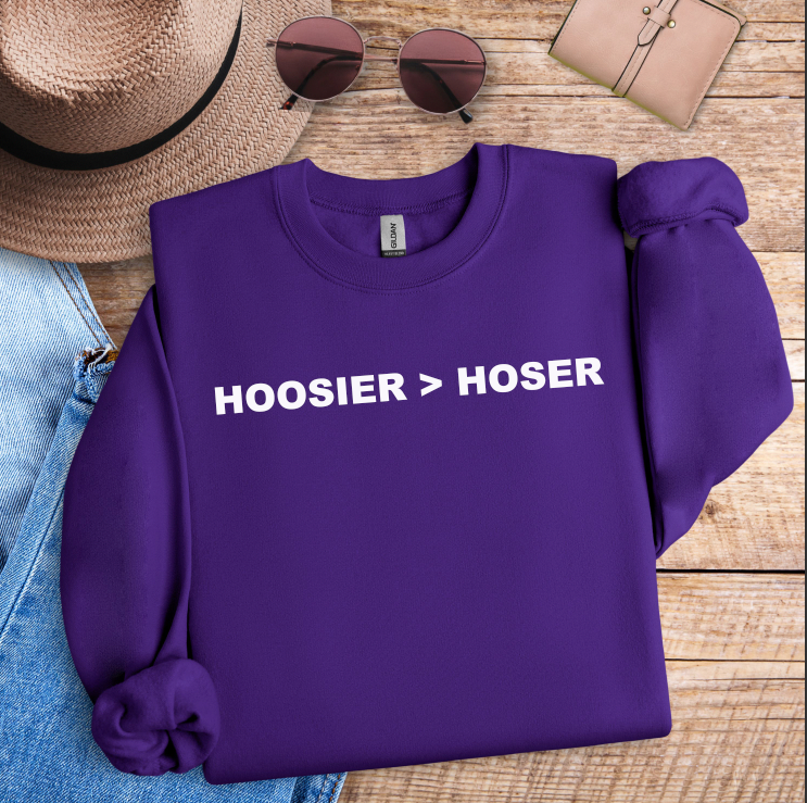 HOOSIER > HOSER | Tee | Sweatshirt | Hoodie