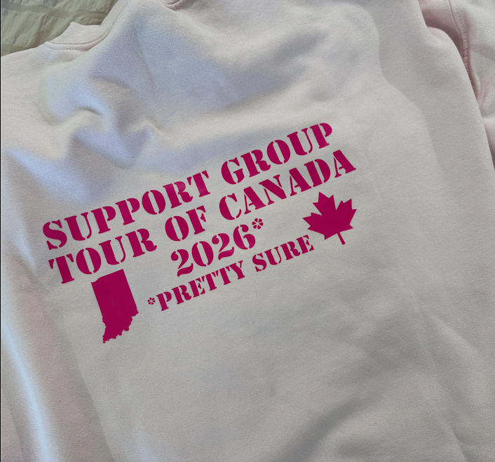 PINK ON PINK OFFICIAL Support Group Tour of Canada 2026* | Tee | Sweatshirt