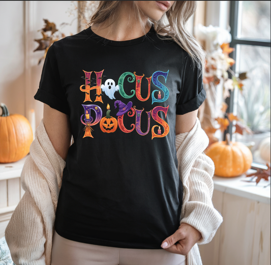 Hocus Pocus | Halloween TShirt | Halloween Collection 2025