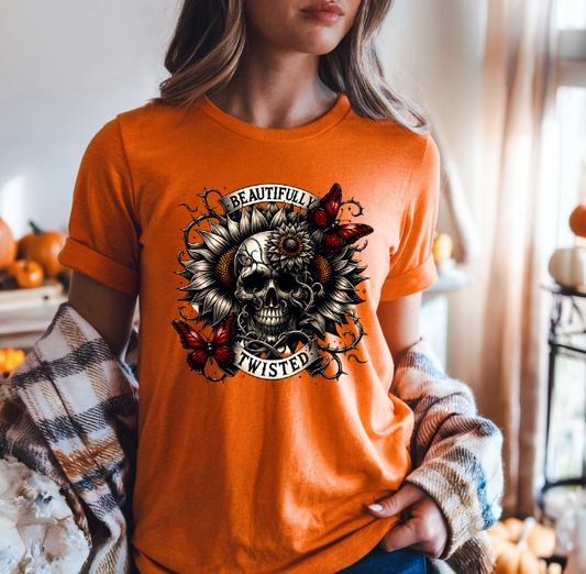 Beautifully Twisted | Halloween TShirt | Halloween Collection 2025