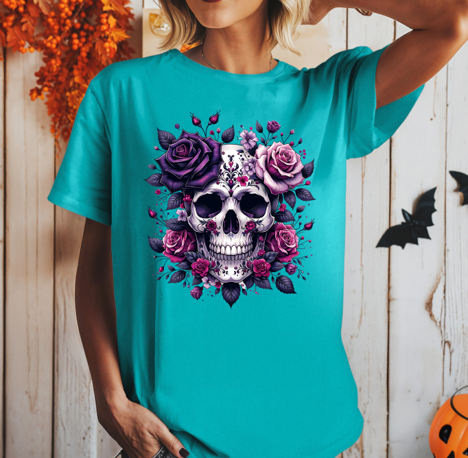 Bury Me With Roses | Halloween TShirt | Halloween Collection 2025
