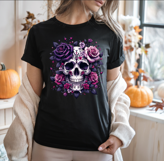 Bury Me With Roses | Halloween TShirt | Halloween Collection 2025