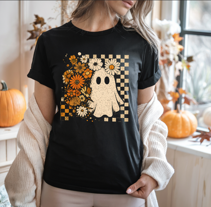 RETRO Ghostie Gal | Halloween TShirt | Halloween Collection 2025