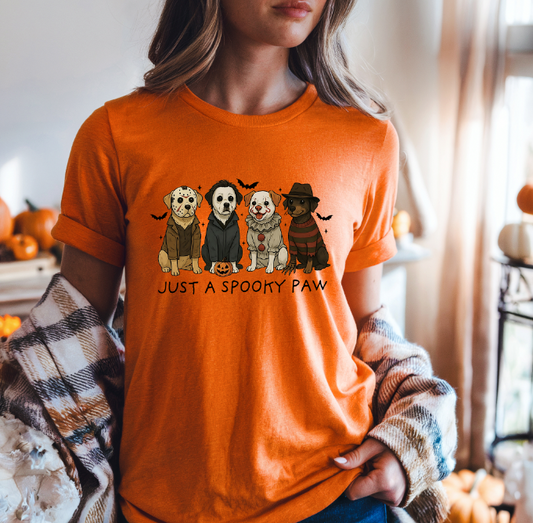 Spooky Paw | Halloween TShirt | Halloween Collection 2025