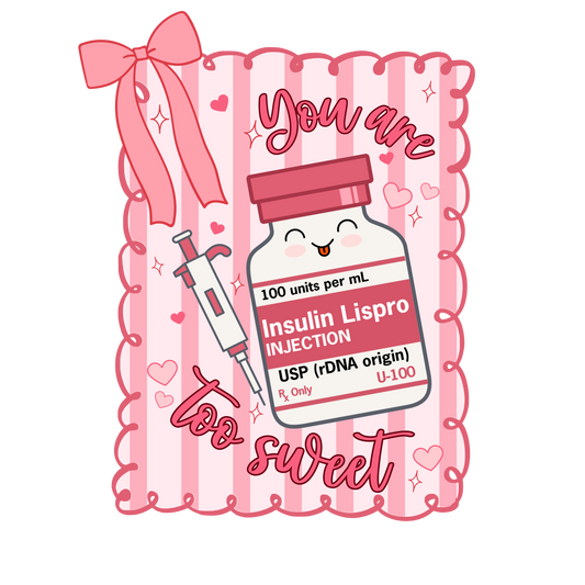 YOU ARE TOO SWEET | Nurse | Valentine Collection 2026 | Tee | Sweatshirt | Hoodie